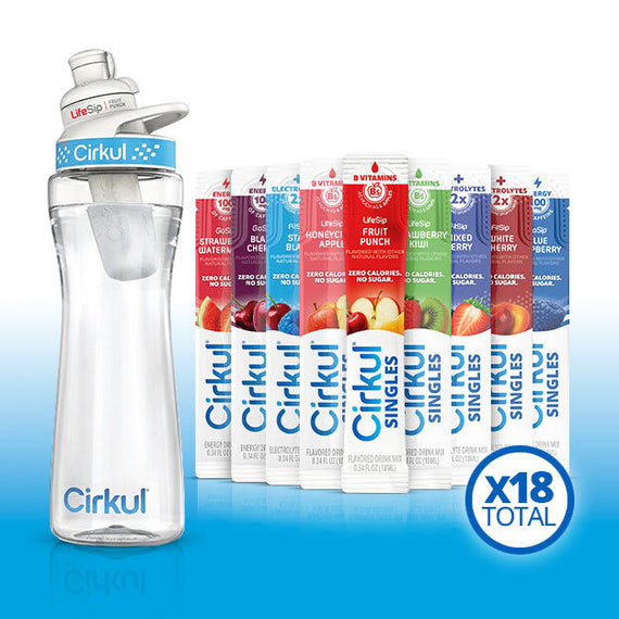 22oz. Plastic Bottle & GoSip® Black Cherry R8